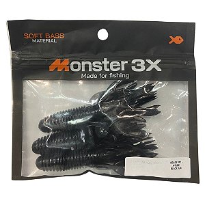Isca Monster 3X X-tube / 9,5Cm - 3Un
