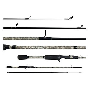 Vara Albatroz Cadenza Camu C562 - 10 20Lbs 5 6 (1,70m) Carretilha - 2 Partes