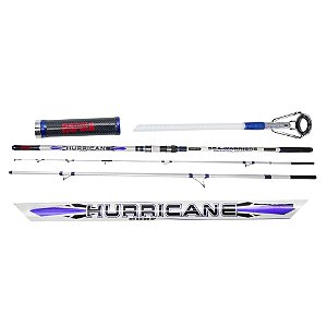 Vara Rapala Hurricane 3,90m - 225g - Molinete (3 Partes) Tubular
