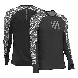 Camiseta Mar Negro Premium Flex - Camo Grahite