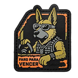 Patch Invictus Alpha Pastor Alemão K9