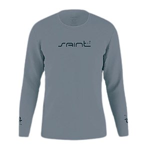 Camiseta Saint Plus Poliamida - Cinza
