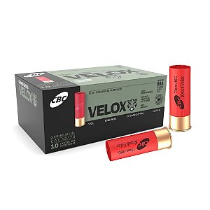 Municao CBC 12/70 Velox - Balote CH SG UN