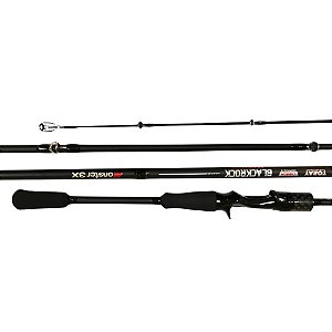 Vara Monster M3X Black Rock Sensitive 4 10lbs 6 3 (1,91m) - Carretilha