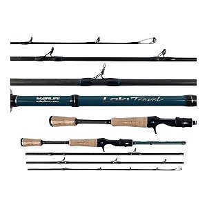 Vara Maruri By Nelson Nakamura Loki Travel 8-17lbs 6 0 (1,80m) - Carretilha - 4 partes