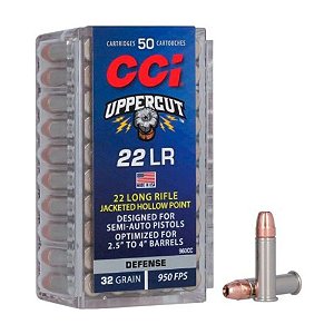 Municao CCI .22LR Uppercut HP - 32gr - UN