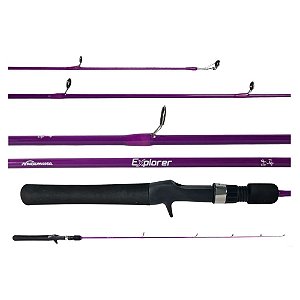 Vara Nakamura Explorer 8 17 Lbs 4 6 (1,35m) - Roxo - Carretilha