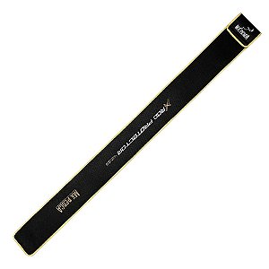 Capa Mx Pesca Proteção De Vara - 1,50m - Preto Dourado