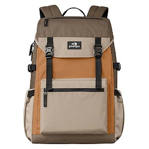 Mochila Galapagos Pelican 2.0 - Marrom Caramelo Caqui