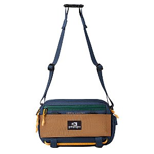 Bolsa Galapagos Pochete Camaleão 2.0 - Marinho Caramelo
