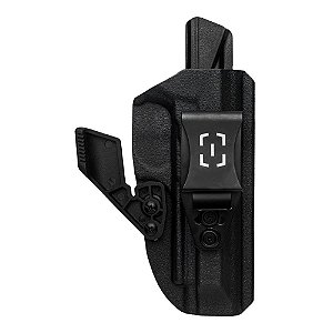 Coldre Invictus Kydex IWB 2.0 Destro BR- Taurus Série 100 - Preto