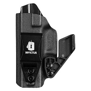 Coldre Invictus Kydex IWB 2.0 Destro - Glock Compact - Canhoto
