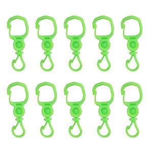 Kit Mini Mosquetao Shotgun - Verde Fluorescente