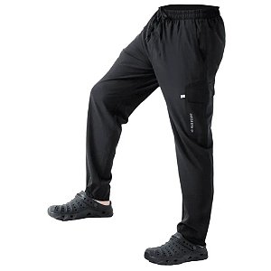 Calca Pesca Mar Negro Flex Infantil - Preto