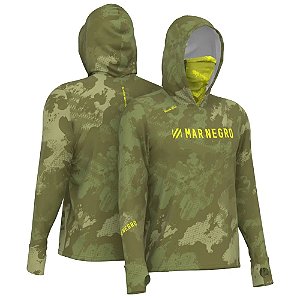 Camiseta Mar Negro XP 360 Capuz Sublimada - Army Vintage