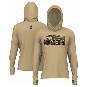 Camiseta Mar Negro XP Protection Capuz Poliamida - Desert
