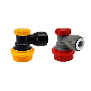 Kit Conector Ball Lock Duotight Para Tubo 3/8 Similar Dmfit Gás e Líquido