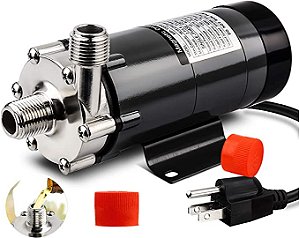 Bomba Magnética Mp-15RM Recirculação Cerveja 220v - Cabeça Inox