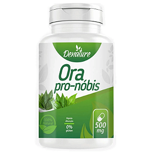 Ora-pro-nóbis 500mg 100 cápsulas