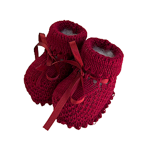 Sapato de Tricô Liso Basico