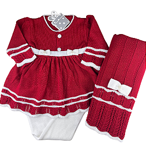 Saída Maternidade Carla Vermelha