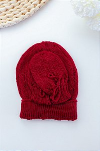 Kit Touca e Luva de Tricô