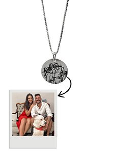 Colar Foto com Pingente