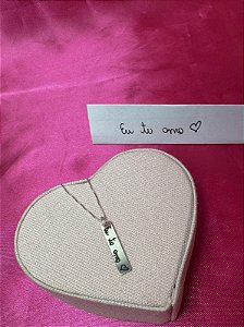 Colar Personalizado Escrita à Mão