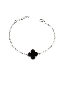 Pulseira Clover 14mm Preta