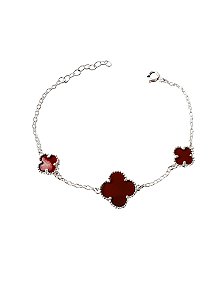 Pulseira Clover Vermelha