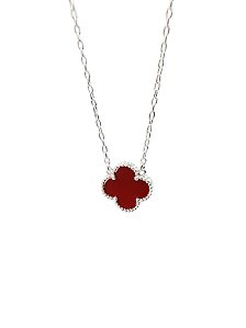 Colar Clover Vermelho
