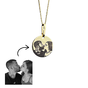 Colar Personalizado Ouro 18K