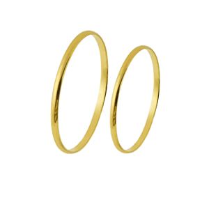 Aliança de Ouro Delicada Fina 1,3mm