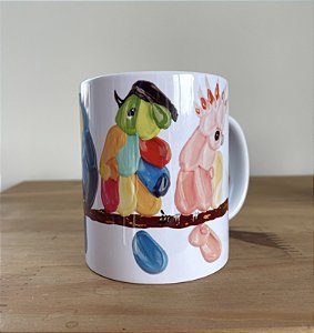 Caneca Trio Passarinhos