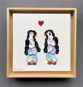 Casal de Pinguins