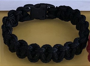 Pulseira paracord unissex