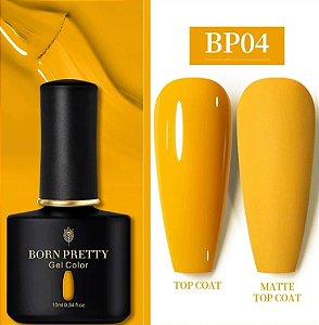Esmalte Born Pretty - Amarelo Canário BP04 10ml