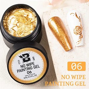 Gel Paint Dourado Glitter - Born Pretty 5ml
