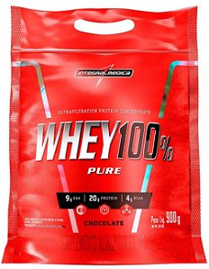 Whey Protein integralmedica Sabor chocolate 900g