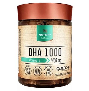 DHA 1000 Ômega 3 1400mg 120 💊 Capsul Nutrifyas