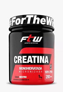 Creatina monohidratada Micronizada FTW 1KG