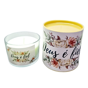 KIT C/10 VELAS GOURMET AROMÁTICAS NA LATA PRESENTE