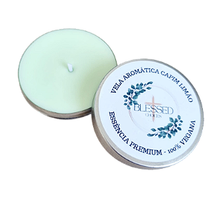 KIT C/ 12 MINI VELA AROMÁTICA VEGANA