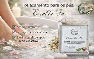 ESCALDA PÉS MENTOL E EUCALIPTO 100g