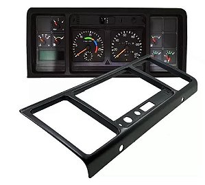 Moldura Frontal Painel Instrumento P/ Volvo Fh12 S/ Acrílico