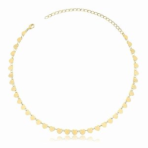 Choker Paula - Corações