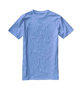Camiseta Azul - 100% Algodão