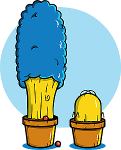 Homer e  Marge -  DTF