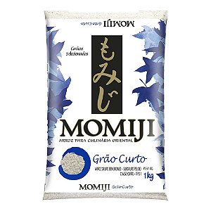 Arroz Japonês Momiji Curto - 1Kg