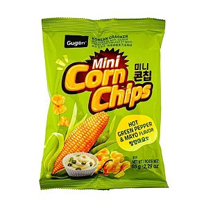 Salgadinho Mini Corn Chips Maionese Picante-65G Gugen
